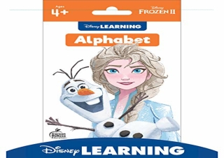 PDF Disney Learning Frozen 2 Alphabet Flash Cards, ABC Flash Cards for Toddlers