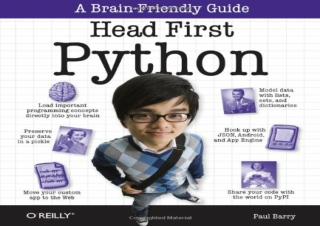 download Head First Python: A Brain-Friendly Guide full