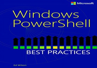 [DOWNLOAD PDF] Windows PowerShell Best Practices android