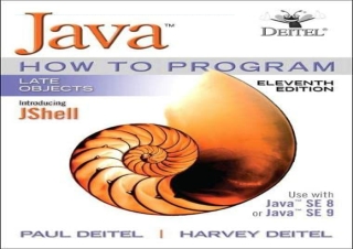 PDF Java How To Program, Late Objects free