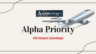 Global Airport Concierge- Luxury Ground Transportation