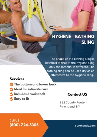 Hygiene - Bathing Sling
