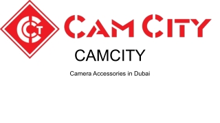 CAMCITY Camera Accessories in Dubai