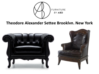 Theodore Alexander Settee Brooklyn, New York