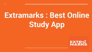 Extramarks _ Best Online Study App