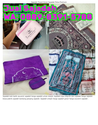 O88ᑫ.8ᣮᑫl.5788 (WA) Sajadah Anak Anak Perempuan Sajadah Batik Kediri