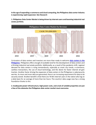 Philippines Data Center Market