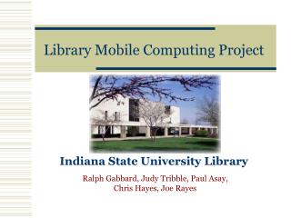 Library Mobile Computing Project