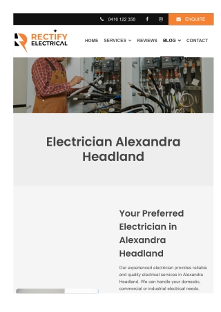 Electrician Alexandra Headland