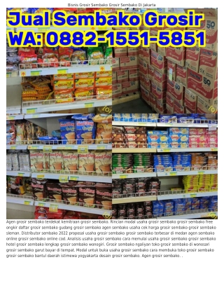 ౦882.1551.5851 (WA) Belanja Grosir Sembako Online Termurah Berapa Modal Usaha Gr