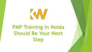 PMP Training in Noida Should Be Your Next Step