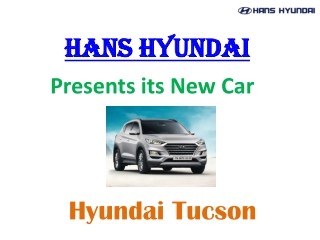 Hyundai Tucson Car Price in Showroom