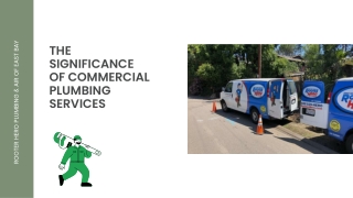 The significance of commercial plumbing services