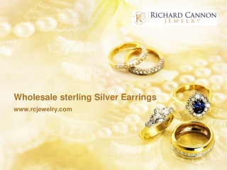 Wholesale Sterling Silver Earrings - www.rcjewelry.com