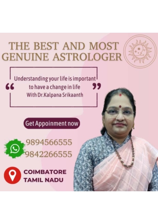 Top Astrologor in Coimbatore - Kalpana Srikaanth