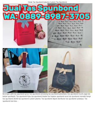 Ö88ᑫ_8ᑫ87_37Ö5 (WA) Tas Spunbond Putih Harga Mesin Ultrasonic Jahit Tas Spunbond