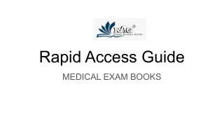 Medical Exam Books