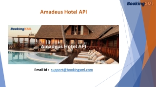 Amadeus Hotel API