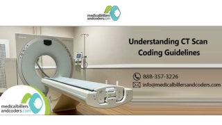 Understanding CT Scan Coding Guidelines