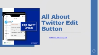 Twitter Edit Button |Techmojito