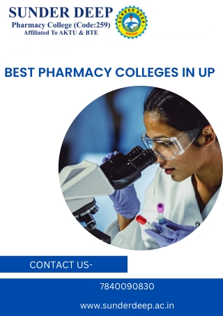 Fulfill your dreams with this B PHARMA College In Ghaziabad