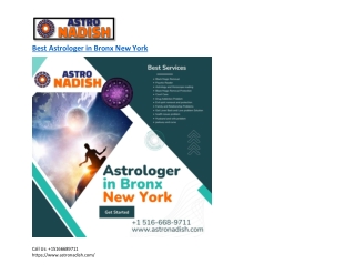 Best Astrologer in Bronx NY -astronadish
