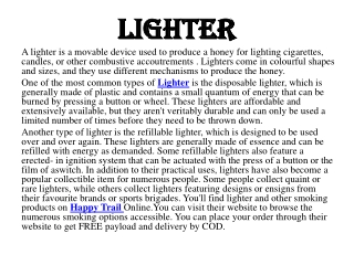 Lighter