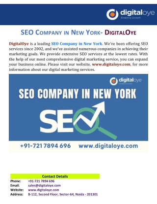 SEO Company in New York