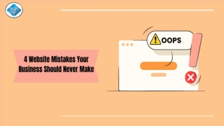 Four Website Errors Your Company Should Avoid