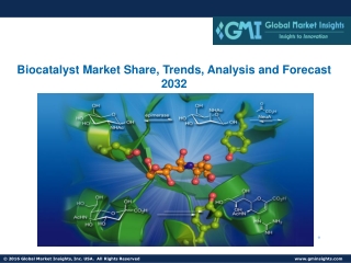 Biocatalyst Market Share, Trends, Analysis and Forecast 2032
