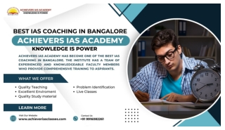 Best IAS Coaching In Bangalore