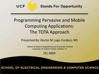 Programming Pervasive and Mobile Computing Applications: The TOTA Approach
