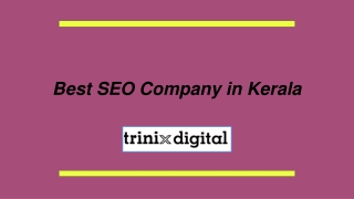 Best SEO Company in Kerala