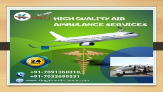 Get Quick ICU Support Shifting King Air Ambulance in Patna