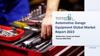 Automotive Garage Equipment Global Market By Garage Type, By Application, By Installation Type, By Function Type, By Veh