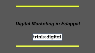 Digital Marketing in Edappal