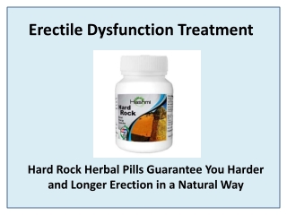 Improve Your Erection Strength with Hard Rock Capsule