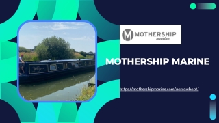 Electric Canal Boat | Mothershipmarine.com