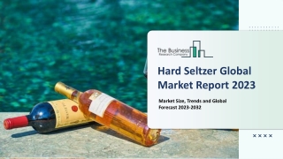 Hard Seltzer Market Size, Status, Global Outlook 2023 To 2032