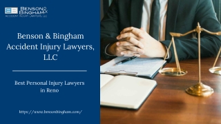 Best Personal Injury Lawyers in Reno | Benson & Bingham