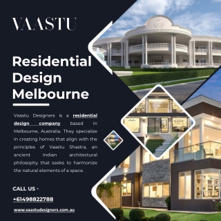 Residential Design Melbourne - Vaastu Designers