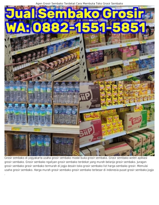 0882-I55I-585I (WA) Grosir Sembako Solo Kerjasama Grosir Sembako
