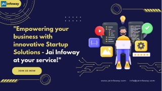 Jai Infoway Provide Startup Solution Services
