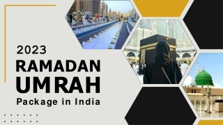 Ramdan Umrah 2023 Packages