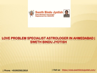 Love Problem Specialist In Ahmedabad | Sweth Bindu Jyotish