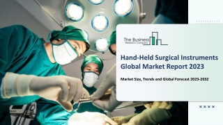 Hand-Held Surgical Instruments Market