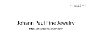 Buy custom made earrings in California  Johann Paul Fine Jewelry