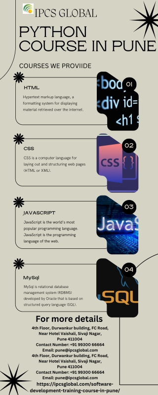 PYTHON COURSE IN PUNE