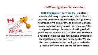 CMC Immigration Services Inc.