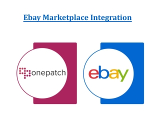 eBay Marketplace Integration Service | eBay Product Listing and Order Management
